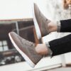 Newness Mens Casual Sneakers Breathable fabric PVC sole modern design for all day comfort