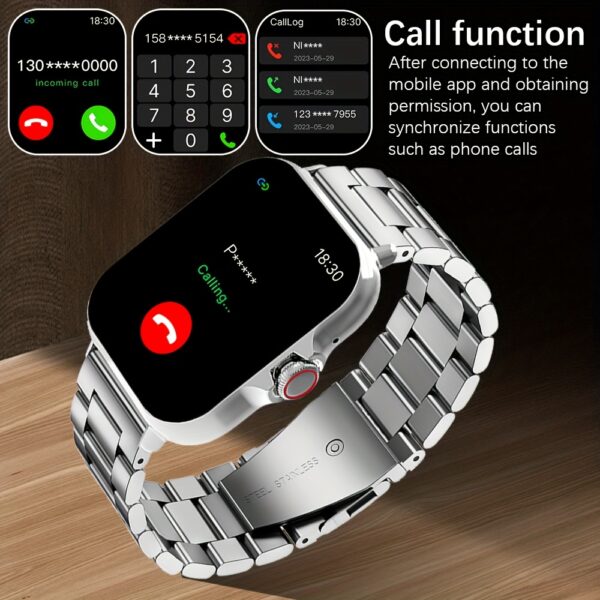 Newness Metropolitan Smart Watch: Sleek design, smart features, and seamless connectivity. Elevate your style.