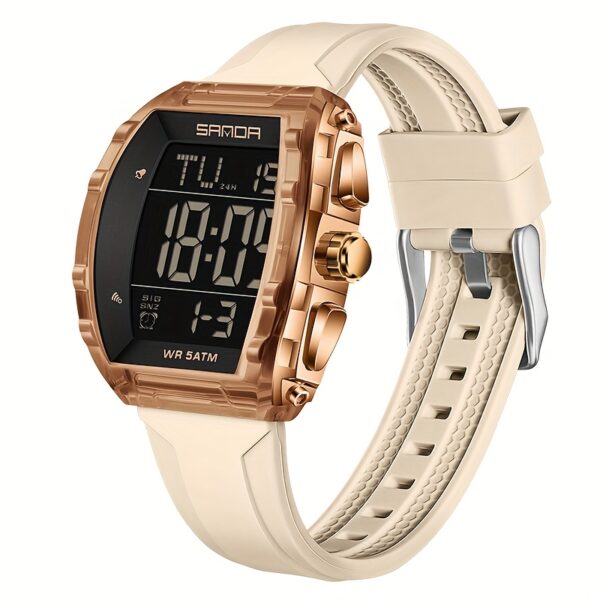 Showcase your active lifestyle with the Newness Cobalt Pulse Men's Digital Sports Watch. This sleek, cobalt-blue timepiece features a modern design, perfect for workouts and everyday wear.