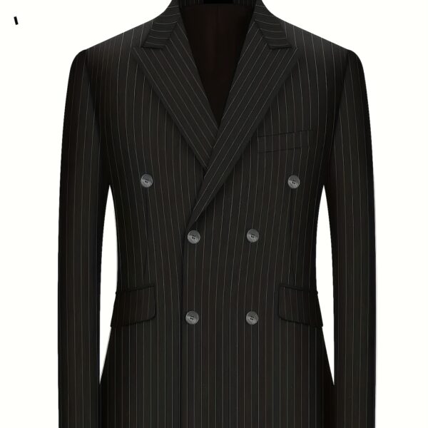 The Newness Gatsby Striped Suit Jacket: A sophisticated striped suit jacket, perfect for any occasion.
