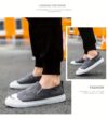 Newness Urban Explorer Mens Canvas Slip Ons Breathable comfortable canvas slip on shoes perfect for everyday wear