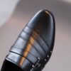 Newness Striped Detail Boys Oxfords   Classic style perfect for school or special occasions