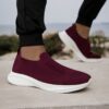 Newness Urban Trek Mens Slip On Sneakers in stylish minimalist design showcasing breathable comfort and effortless style