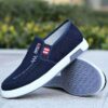 Newness Mens Canvas Loafers Breathable lightweight canvas loafers perfect for everyday wear Effortless style for any occasion