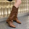 Newness Desert Bloom Cowboy Boots Elevate your style with these chic floral detailed cowboy boots