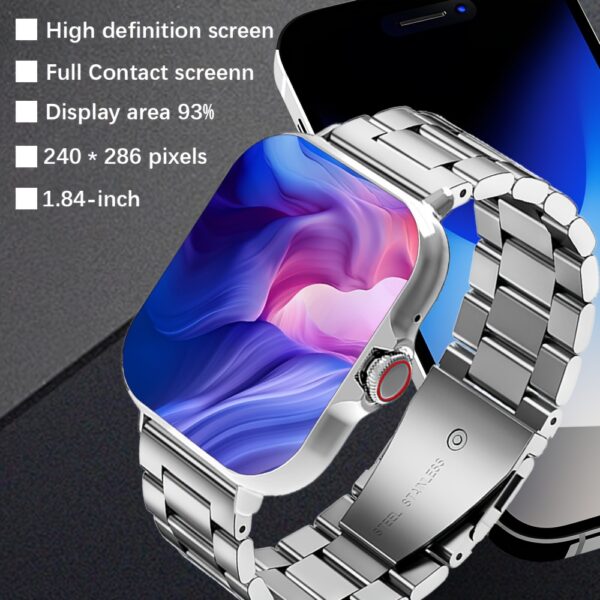 Newness Metropolitan Smart Watch: Sleek design, smart features, and seamless connectivity. Elevate your style.