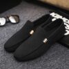 Newness Metropolitan Mens Canvas Loafers Comfortable and stylish canvas loafers for men perfect for elevating any casual outfit