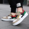 Stylish boys Colorblock Stripe Sneakers by Newness perfect for active kids Featuring a vibrant colorblock design and comfortable striped detailing