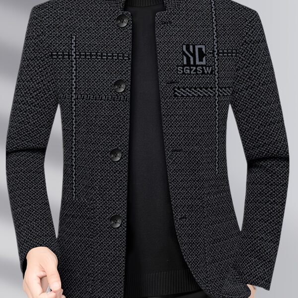 Newness Monaco Checkered Blazer Jacket: A stylish checkered blazer perfect for smart casual or formal occasions.