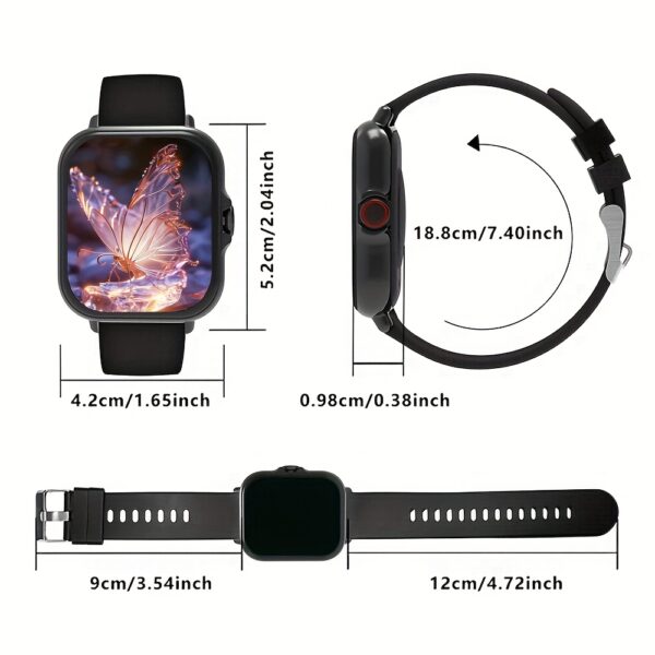 Newness Metropolitan Smart Watch: Sleek design, smart features, and seamless connectivity. Elevate your style.