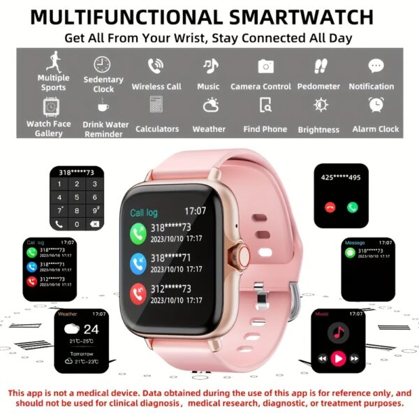 Newness Metropolitan Smart Watch: Sleek design, smart features, and seamless connectivity. Elevate your style.