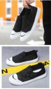Newness Urban Explorer Mens Canvas Slip Ons Breathable comfortable canvas slip on shoes perfect for everyday wear