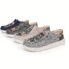 Cairo Breeze Mens Graphic Loafers by Newness Stylish breathable lightweight and non slip loafers for all day comfort
