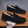 Newness Metropolitan Mens Grey Loafers Effortlessly chic grey loafers perfect for any occasion