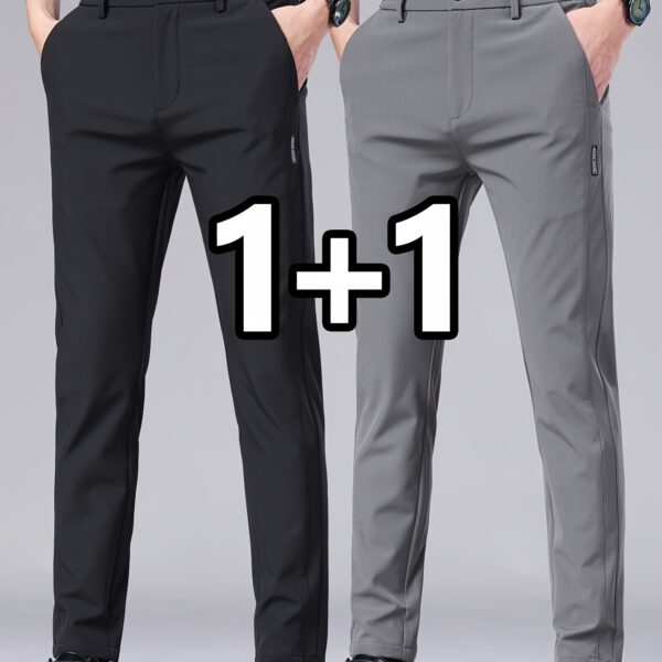 Newness Men's Executive Collection Slim Fit Pants: Sharp, modern slim fit pants for the sophisticated man. Comfortable and stylish for any occasion.