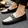 Newness Monaco Checkered Slip On Loafers Comfortable and stylish checkered loafers perfect for elevating any outfit