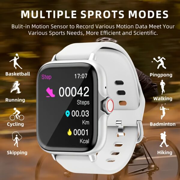 Newness Metropolitan Smart Watch: Sleek design, smart features, and seamless connectivity. Elevate your style.