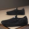 Newness Urban Explorer Mens Knit Sneakers Breathable lightweight knit sneakers in grey perfect for everyday wear Showcase of comfort and style