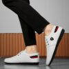 Mens Newness Metro Lace Up Loafers in black showcasing the sleek PU upper and durable PVC sole Versatile and sophisticated loafers perfect for any occasion