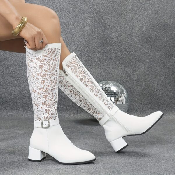 Newness Enchanted Lace Up Boots Elevate your fall and winter style with these exquisite lace up boots
