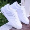 Newness Cityscape Striped Lace Up Loafers Breathable and stylish loafers with a modern design perfect for everyday wear
