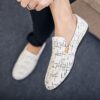 Newness Metropolitan Mens Patterned Loafers Versatile patterned loafers perfect for business or casual wear Stylish and comfortable