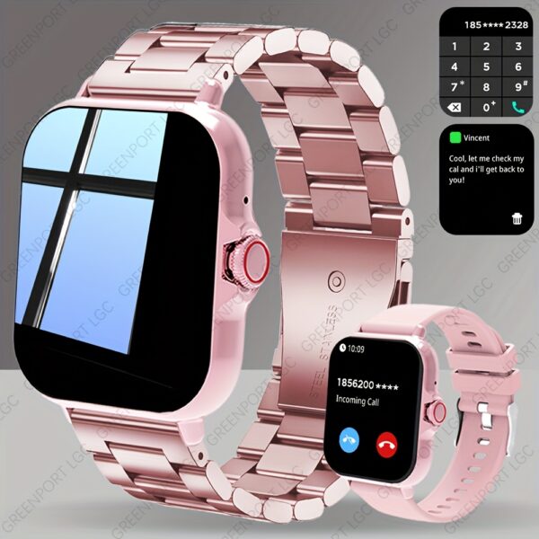 Newness Metropolitan Smart Watch: Sleek design, smart features, and seamless connectivity. Elevate your style.