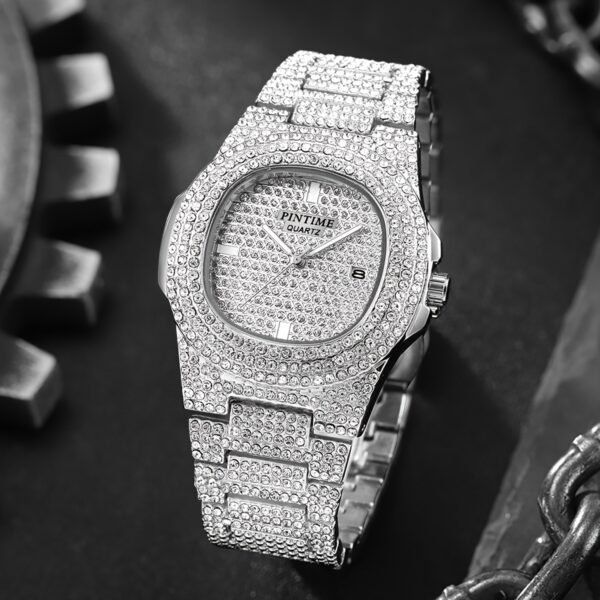 Glacier Iced Out Watch