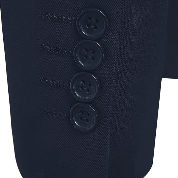 The Newness Midnight Mandarin Collar Jacket: A sophisticated, comfortable jacket for the modern man, featuring a mandarin collar.