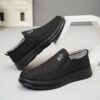 Newness Metropolitan Grey Fabric Loafers Breathable lightweight grey loafers with a stylish textured fabric upper and durable PU sole perfect for all day comfort