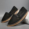 Newness Mens Slip On Sneakers Breathable mesh lightweight design effortlessly stylish for everyday wear