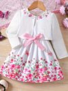 Adorable Serene Garden floral print dress perfect for parties and everyday wear