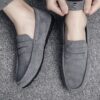 Newness Metropolitan Mens Grey Loafers Effortlessly chic grey loafers perfect for any occasion