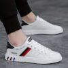 Newness Cityscape Striped Lace Up Loafers Breathable and stylish loafers with a modern design perfect for everyday wear