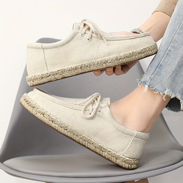 Newness Mens Canvas Loafers Hand stitched canvas loafers for effortless style and all day comfort Breathable and perfect for any occasion