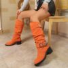 Newness Metropolitan Buckle Ankle Boots Stylish and comfortable buckle ankle boots perfect for elevating your everyday style