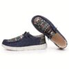 Cairo Breeze Mens Graphic Loafers by Newness Stylish breathable lightweight and non slip loafers for all day comfort