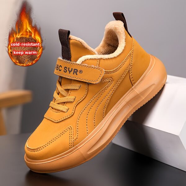 Newness Active Play Boys' Striped Sneakers: Stylish and comfortable striped sneakers, perfect for school and play.