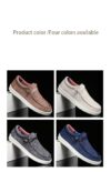 Newness Mens Canvas Loafers Effortless style for any occasion Breathable lightweight canvas loafers in a versatile design