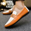 Newness Monaco Checkered Slip On Loafers Comfortable and stylish checkered loafers perfect for elevating any outfit