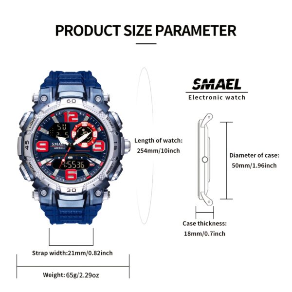 Newness Apex Men's Sports Watch: Durable, stylish, and feature-packed timepiece for the active man.