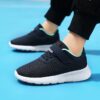 Kids Newness Velocity Mesh Sneakers in action showcasing their breathable mesh upper and lightweight design perfect for active play