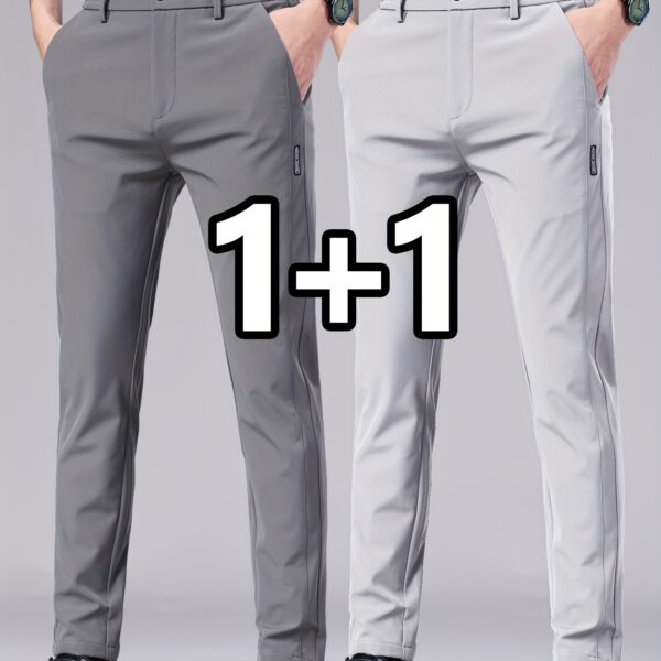 Newness Men's Executive Collection Slim Fit Pants: Sharp, modern slim fit pants for the sophisticated man. Comfortable and stylish for any occasion.