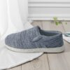 Newness Coastal Breeze Breathable Slip On Sneakers in white showcasing their comfortable design and breathable fabric Perfect for everyday wear