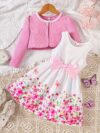 Adorable Serene Garden floral print dress perfect for parties and everyday wear