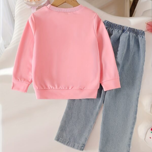 Adorable Pastel Dreams Girls' Bow Set in pastel colors, perfect for back-to-school or special occasions.