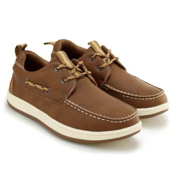 Newness Adventure-Ready Boys' Oxford Shoes: Lightweight, breathable, and perfect for everyday wear.