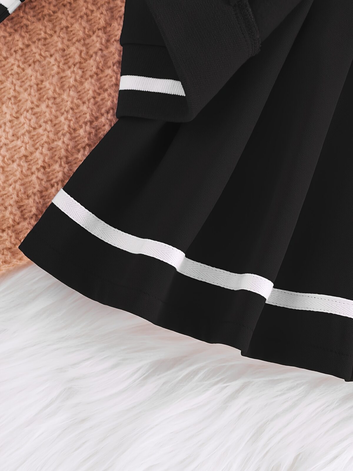 Stylish girls preppy jacket set from Newness Features a blazer and skirt combination in coordinating colors and fabrics Perfect for school special occasions or everyday wear