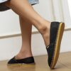 Newness Mens Slip On Sneakers Breathable mesh lightweight design effortlessly stylish for everyday wear