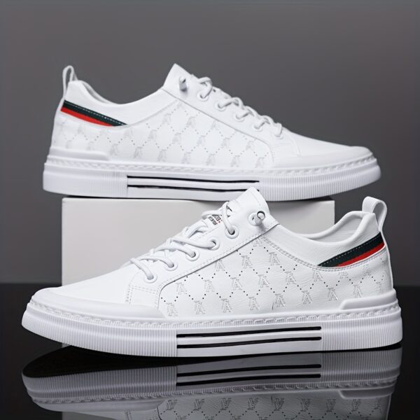 KOONEXY Metro Mens White Loafers Breathable durable and stylish loafers perfect for any occasion
